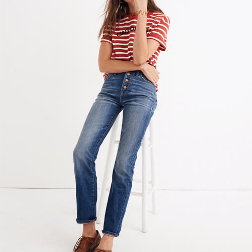 Madewell Perfect Vintage - button fly